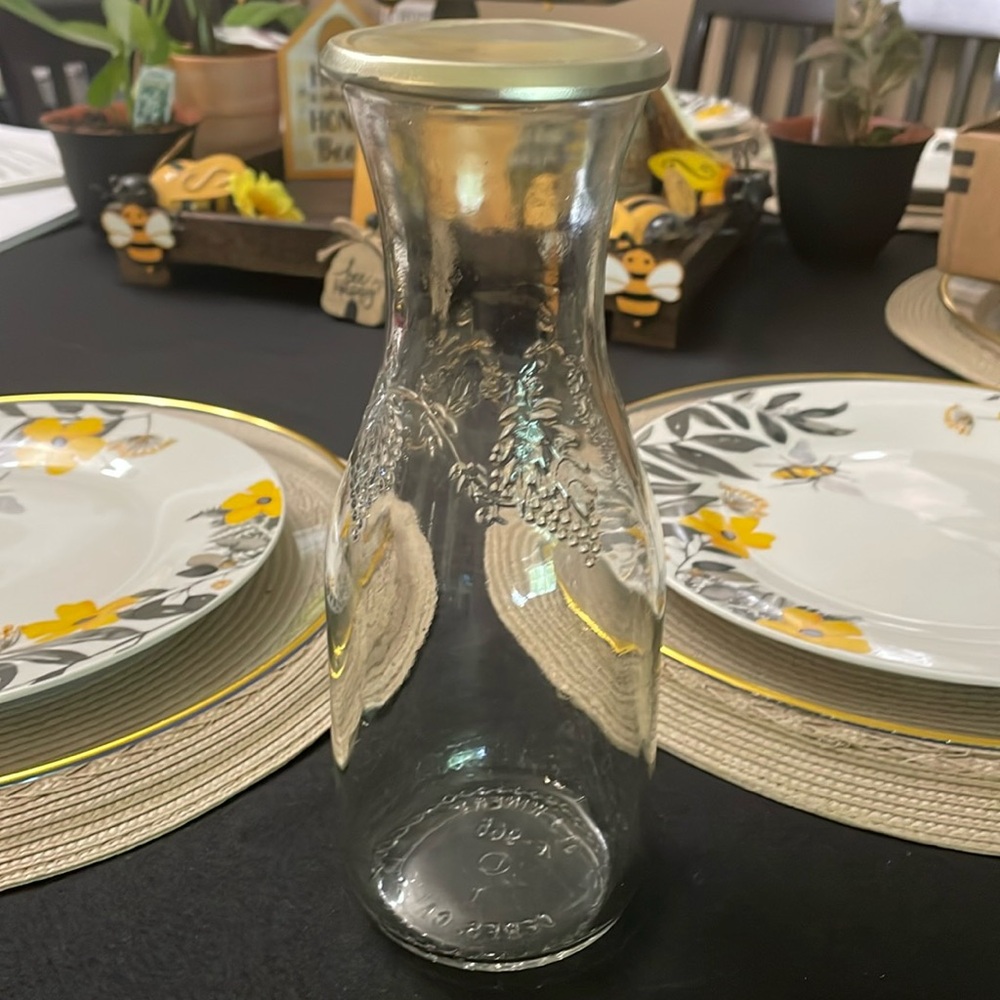 Vintage JFJ Winery Wine Carafe